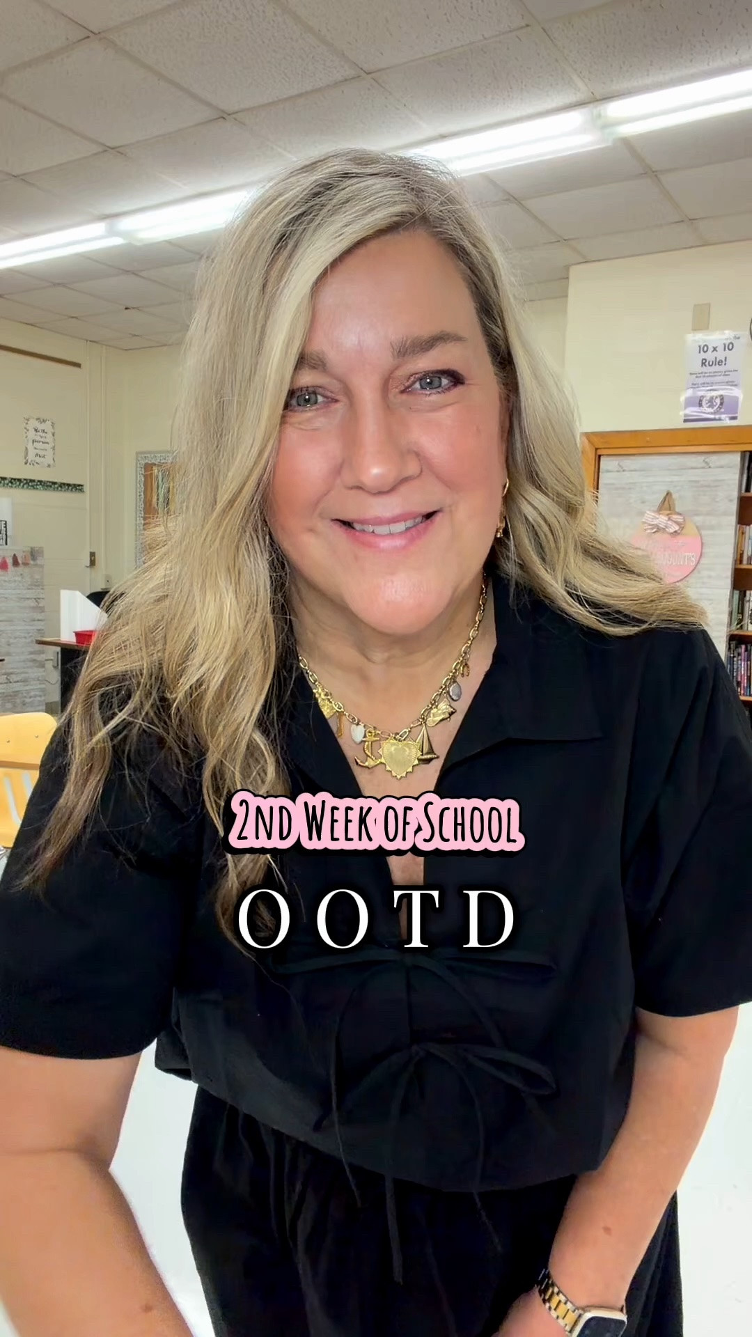 Teacher OOTD - Loft outfit 
Size 14, L/XL
Midsize

#LTKootd #LTKOver40 #LTKMidsize