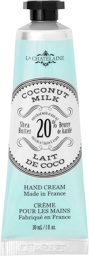 La Chatelaine 20% Shea Butter Hand Cream Travel Size, Organic Argan Oil, Moisturizing, Nourishing... | Amazon (US)