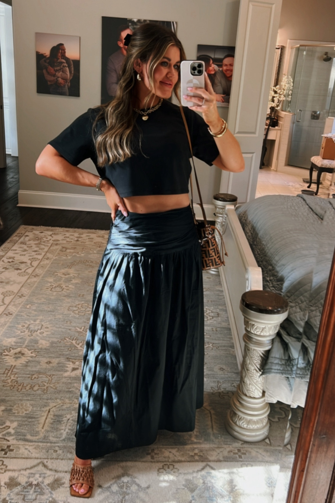I’m in a large top and medium skirt. Could’ve gone with a small in the skirt.. so I recommend sizing down it! 
 
#amazonfinds #maxiskirt #skirtset

#LTKstyletip #LTKfindsunder100