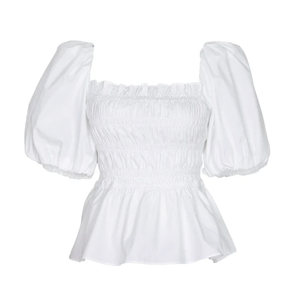 Lifted Top, Off White | The Avenue