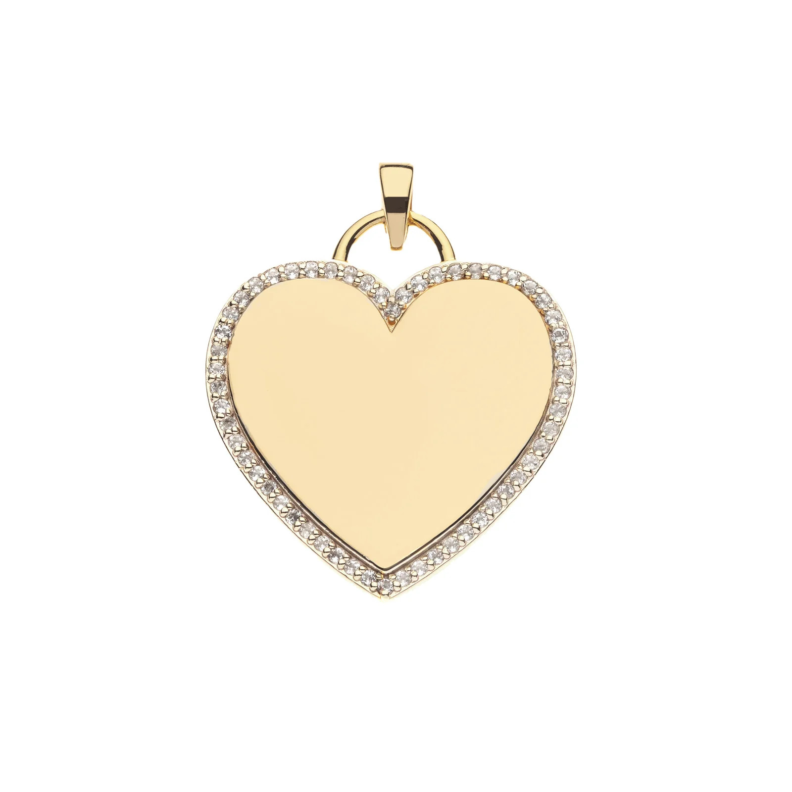 Never Enough LOVE Heart Pendant | Jane Win