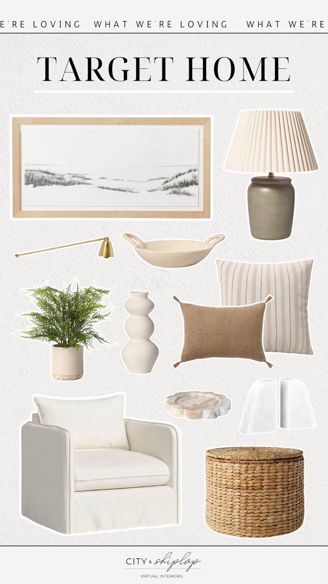 Target home decor we’re loving 
Accent chair, neutral home decor, Studio McGee, throw pillows

#LTKHome #LTKFindsUnder50 #LTKFindsUnder100