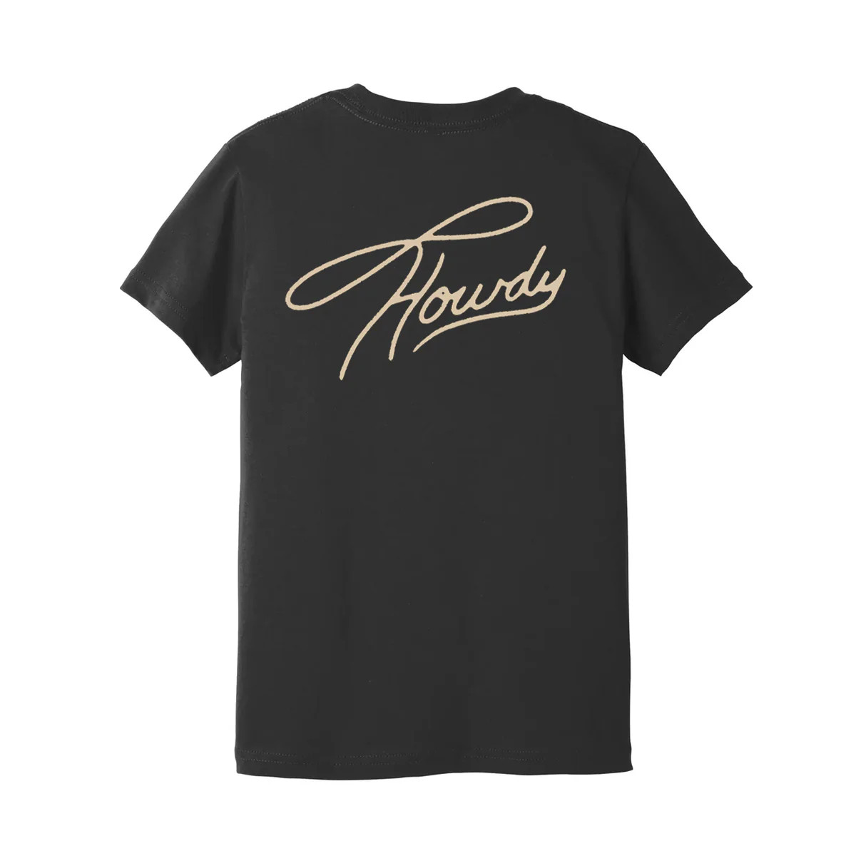 HOWDY LASSO TEE - BLACK | LittleHowdy