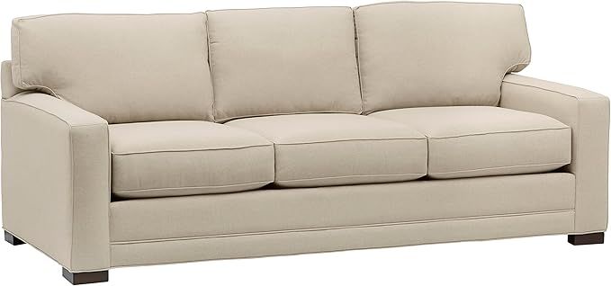 Amazon Brand – Stone & Beam Dalton Sectional Sofa Couch, 91.5"W, Sand | Amazon (US)