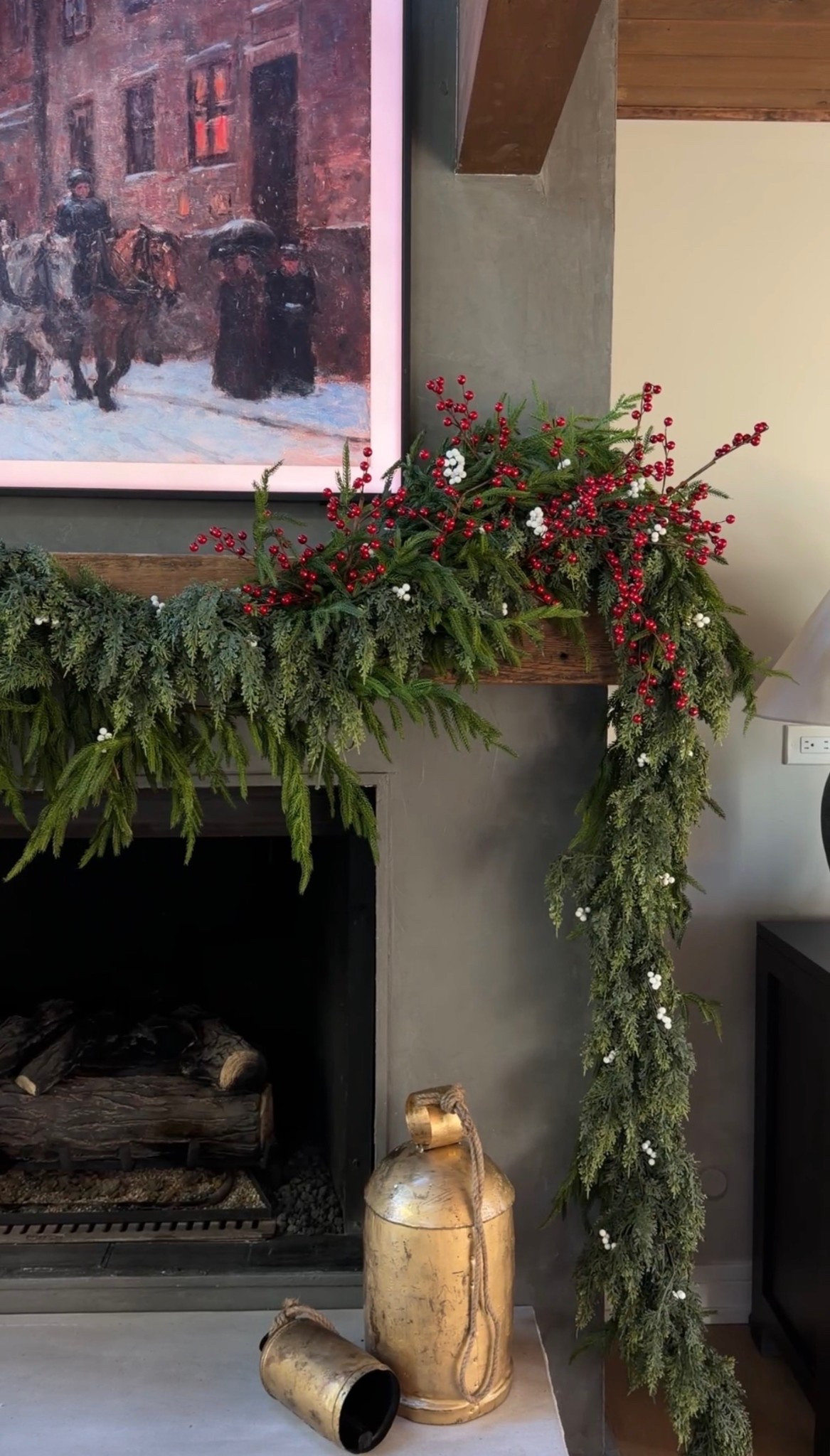 Garland doesn’t have to be expensive! I found some beautiful options on Amazon that I used to create this designer look holiday mantle, and I couldn’t love it more! 

#LTKHoliday #LTKStyleTip