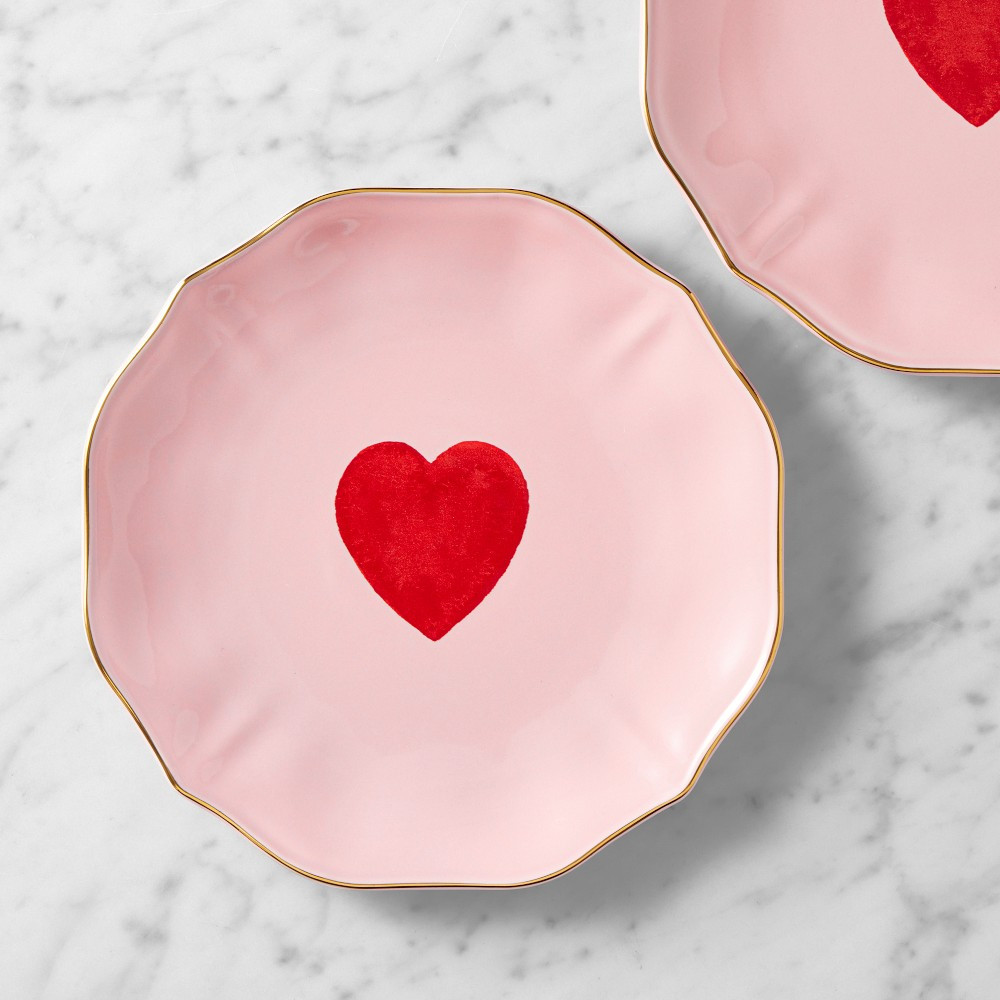 Sweetheart Dessert Plates, Set of 4 | Williams-Sonoma