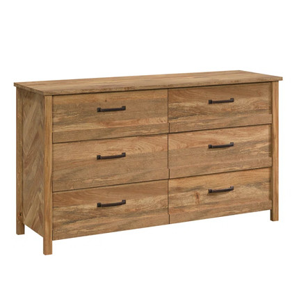Click for more info about Mccaslin 56.22'' Wide 6 - Drawer Double Dresser