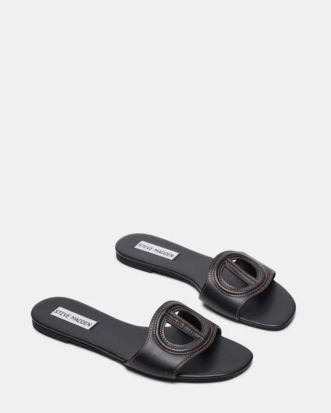 KYLAH BLACK LEATHER | Steve Madden (US)