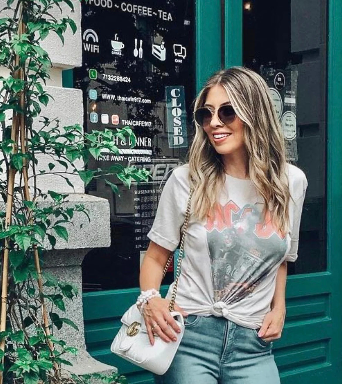 Black Ice ACDC Graphic Tee Shirt ( Vintage Feel ) | Sassy Queen