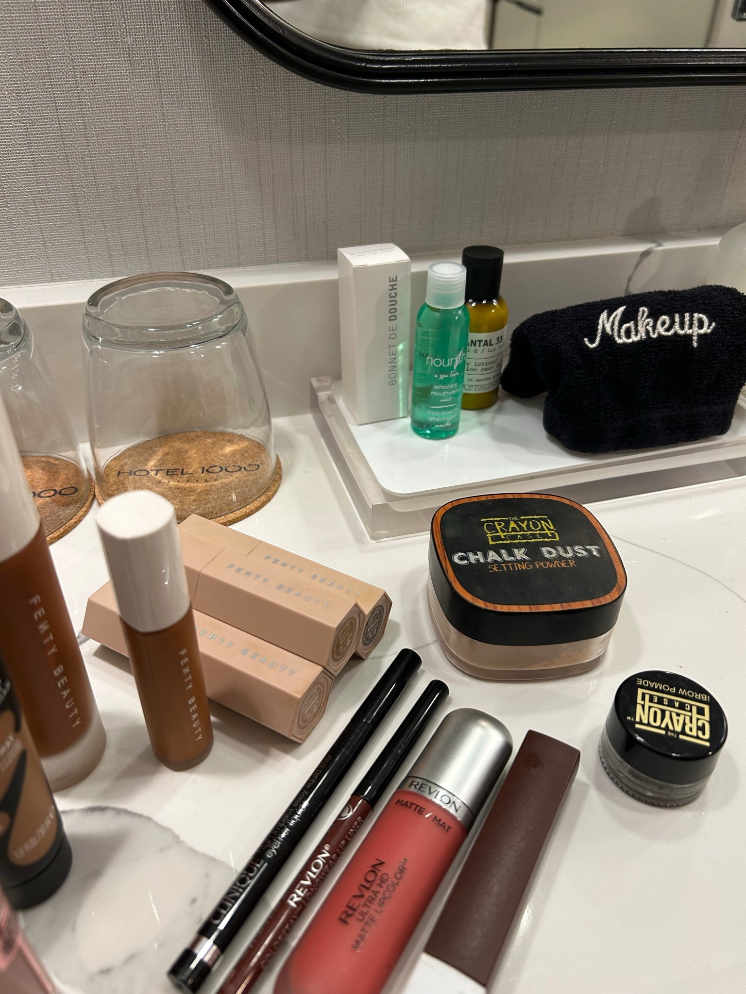 Fenty base days. Accented by a revlon & maybelline lip 👄 

#LTKgrwm #LTKmorningroutine #LTKBeauty