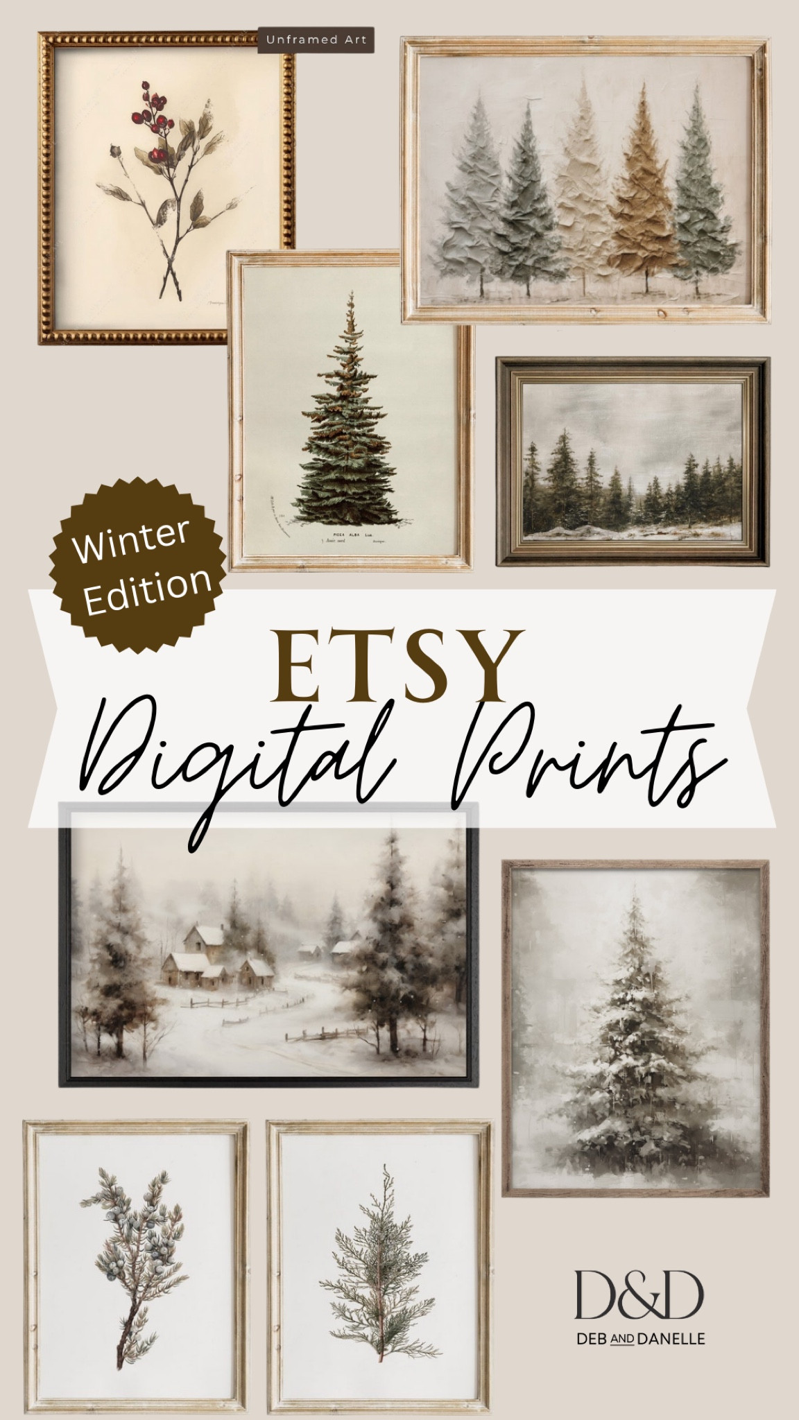 It is time to start thinking about switching out your digital prints for Winter. If you like to change them often, this gives you the chance to switch from Winter to Christmas. Here are some great digital print options from Etsy to fill your frames. 

#LTKSeasonal #LTKHoliday #LTKHome