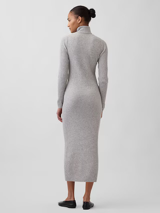 CashSoft Turtleneck Maxi Sweater Dress | Gap (US)