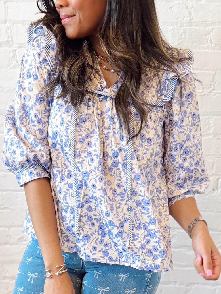 Courtney Floral Top | Fabulous Finds Boutique