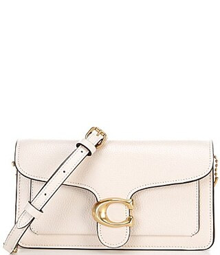 COACH Tabby Chain Clutch - Chalk | Dillard's