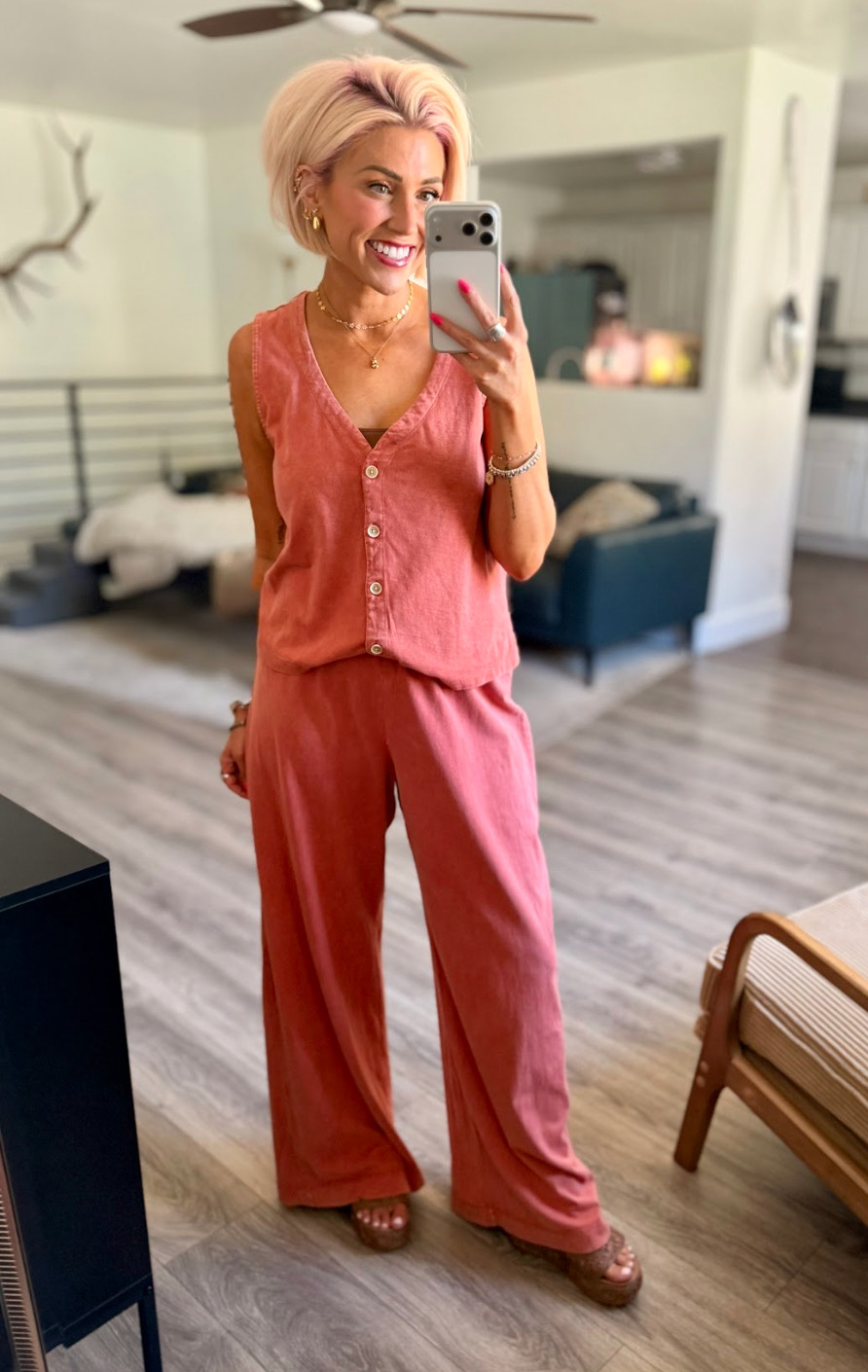 How chic is this monochromatic look from Target?? Top: Small // Bottoms: Medium // Shoes: TTS 

 #LTKootd