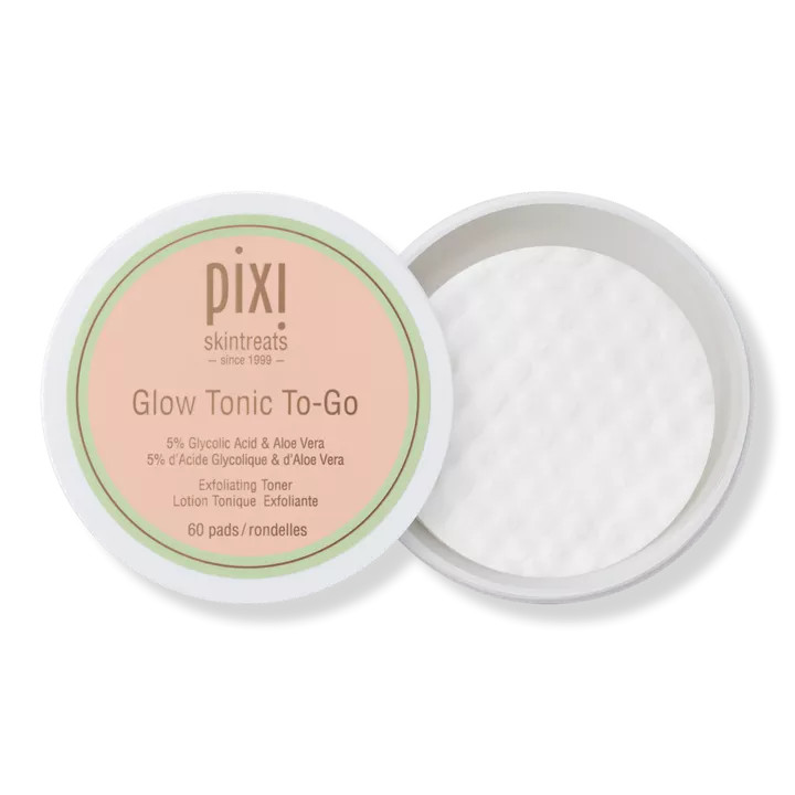 Glow Tonic To-Go 5% Glycolic Acid Exfoliating Toner Pads | Ulta