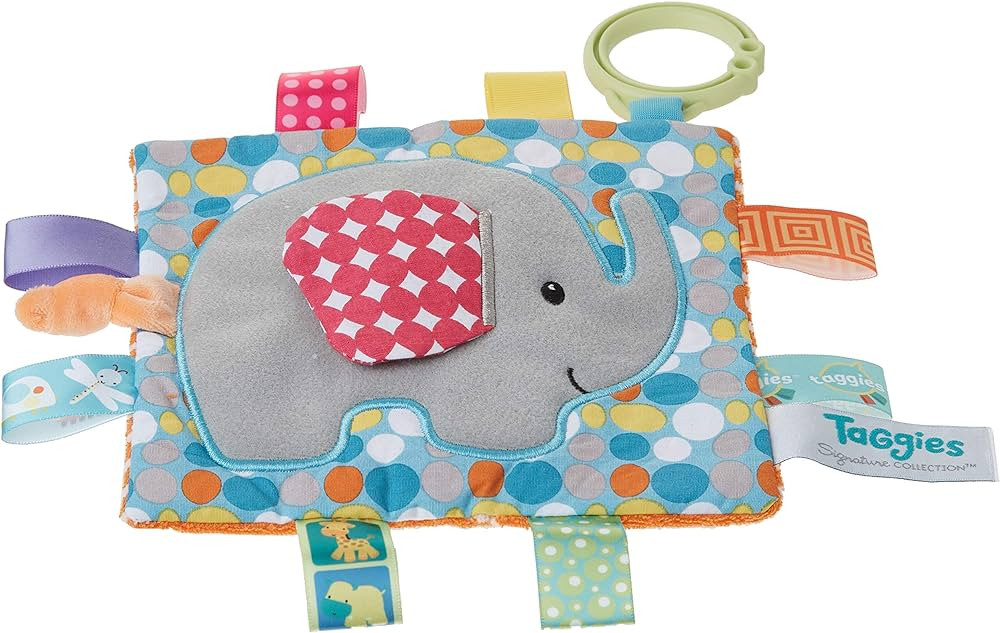 Taggies Crinkle Me Toy, Elephant | Amazon (US)