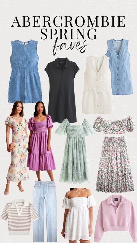 Abercrombie spring style 2024, Abercrombie fashion finds, abercrombie dresses, spring dresses, spring dress, denim dress

#LTKworkwear #LTKstyletip #LTKSeasonal