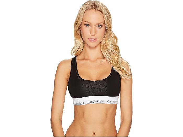 Calvin Klein Underwear Modern Cotton Bralette F3785 | Zappos
