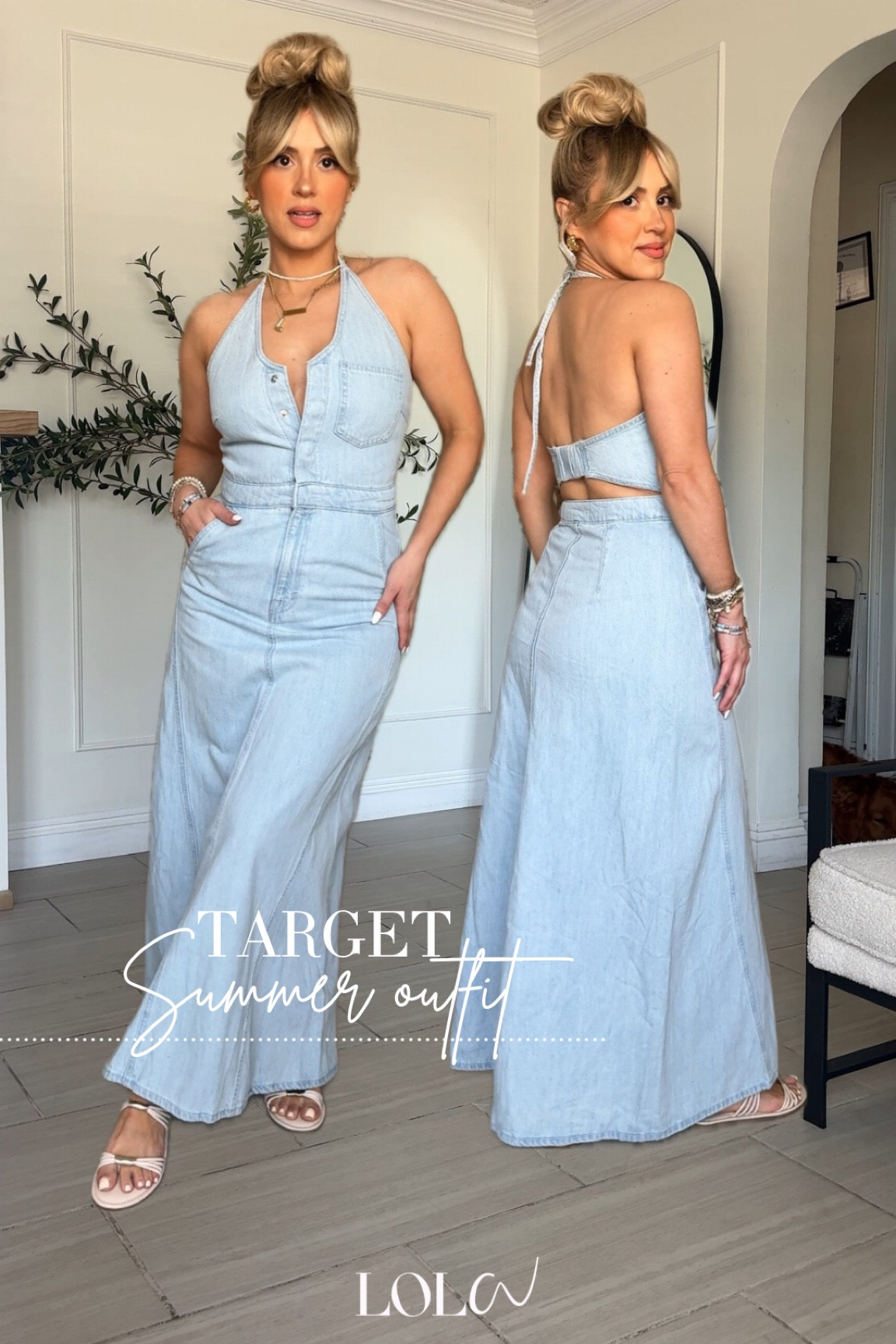 Perfect denim casual maxi dress from @Target 💙

XS in dress 

#LTKU #LTKStyleTip #LTKFindsUnder50