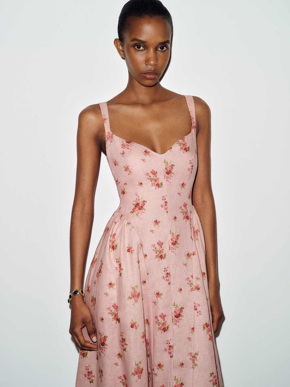 Birdie Linen Dress | Reformation (Global)