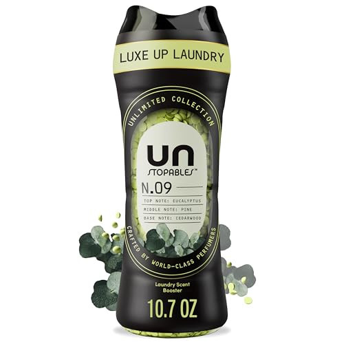 Downy Unstopables Unlimited Collection In-Wash Laundry Scent Booster Beads, No. 09, Fine Fragrance, Long-Lasting Fresh Scent Beads, 10.7 oz | Amazon (US)