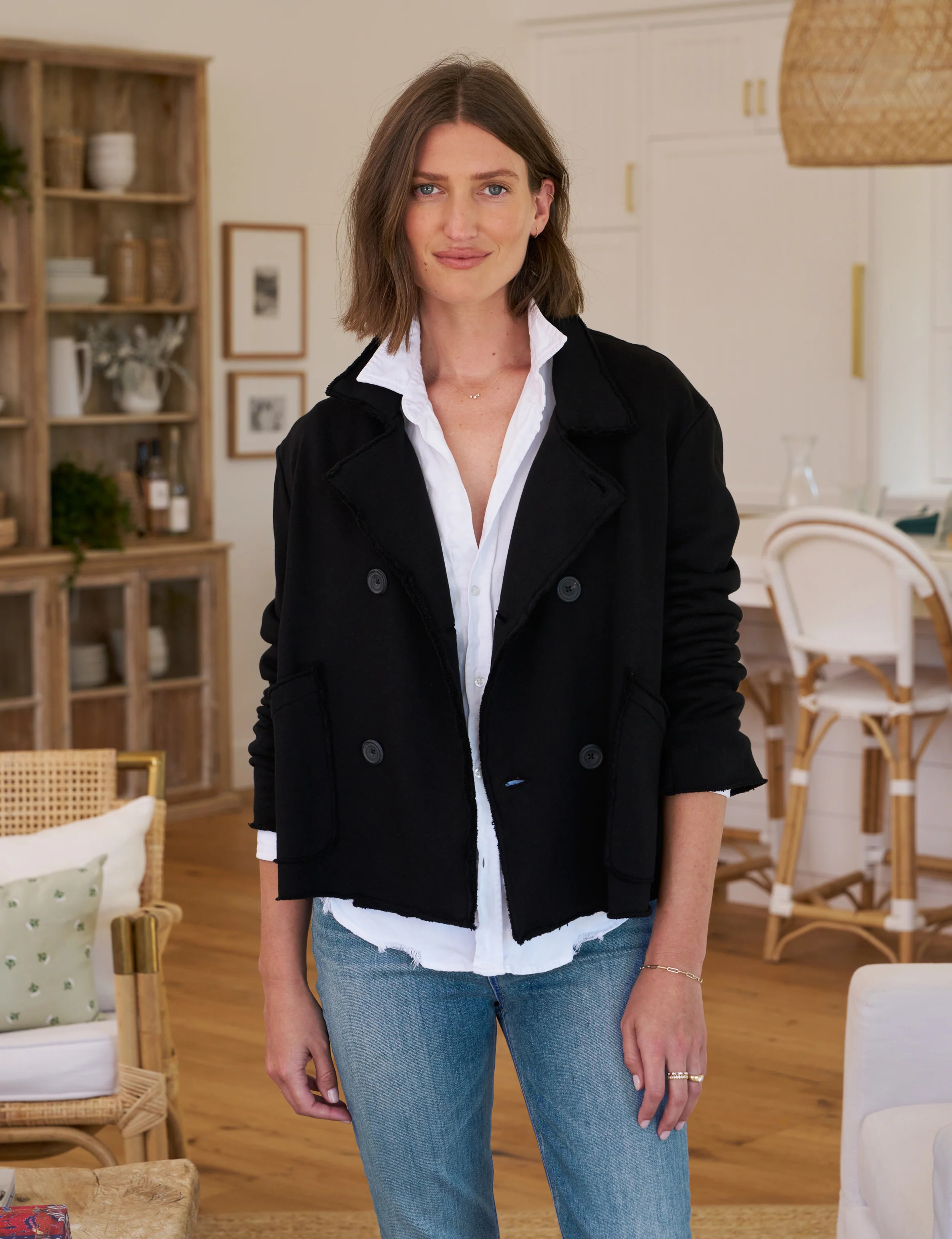 MINI BELFAST Black, Triple Fleece | Frank & Eileen