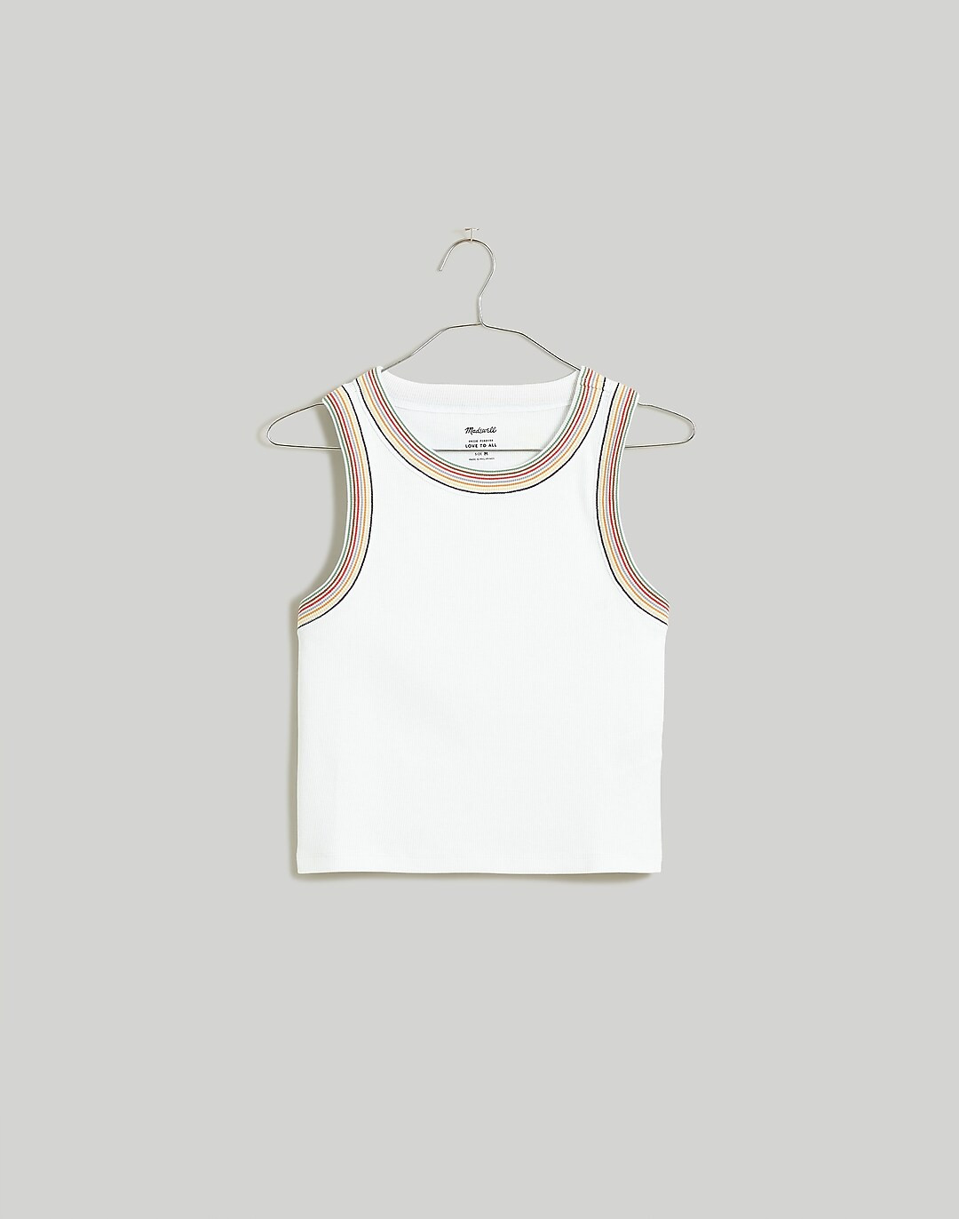 The Pride Brightside Crop Tank | Madewell