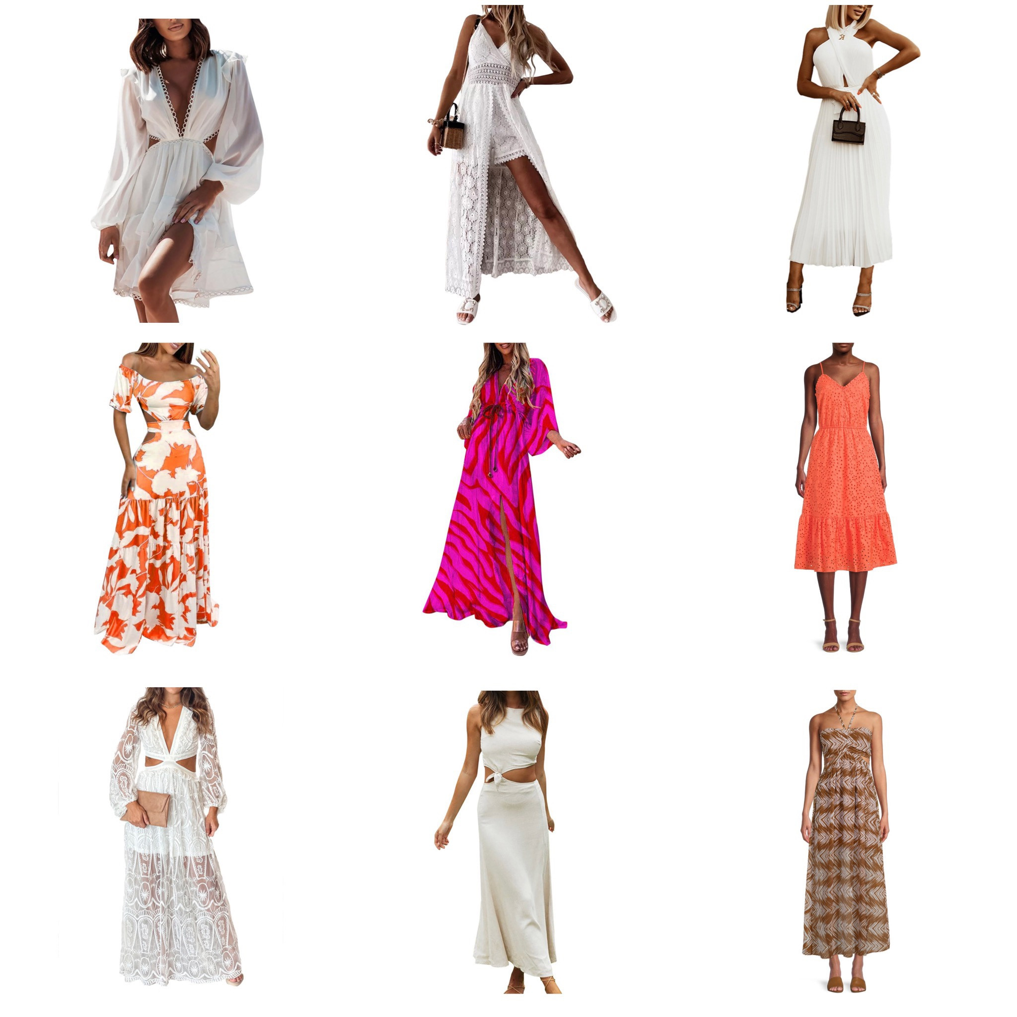 2023 Walmart Vacation Dresses

1. Long Sleeved Cocktail Dress with Cutouts
2. Meihuida Summer Boho Maxi Dress
3. One Opening Women’s Chiffon A-Line Criss Cross Front Cutout Pleated Maxi Dress
4. Fashion Casual Printed Short Sleeve Off-The-Shoulder Dress Slim Women Dresses
5. Joau Maxi Dress Plus Size Sexy Long Sleeve Deep V Neck Low Cut Waist Cutout Fluttering Floral Beach Sun Dresses
6. Time and Tru Tiered Midi Dress
7. Rosfancy Deep V Neck, Lace-up Backless, Elastic Cut Out Waist, Long Bubble Sleeve Dress
8. BLVB Summer Cutout Dress Boho 
9. No Boundaries Cutout Dress

#LTKtravel #LTKfit #LTKFind