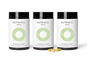 Nutrafol Women's Hair Growth Supplement, Clinically Proven for Thicker-Looking, Stronger-Feeling ... | Amazon (US)