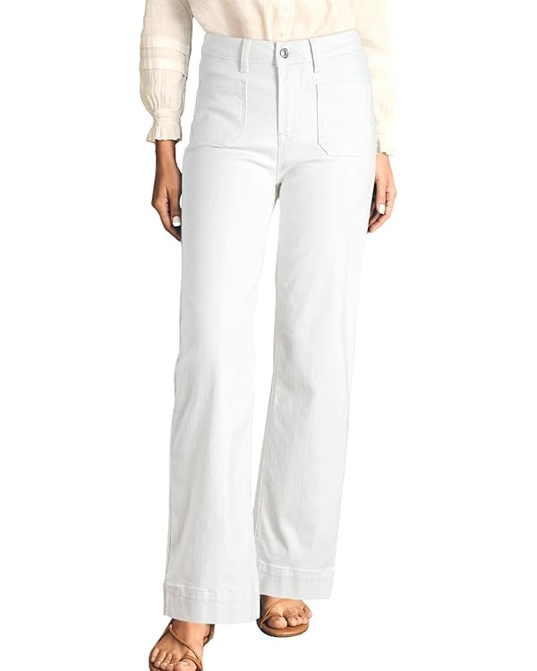 Astylish Womens Wide Leg Jeans High Waisted Stretchy Straight Leg Jeans Loose Trendy Denim Pants ... | Amazon (CA)