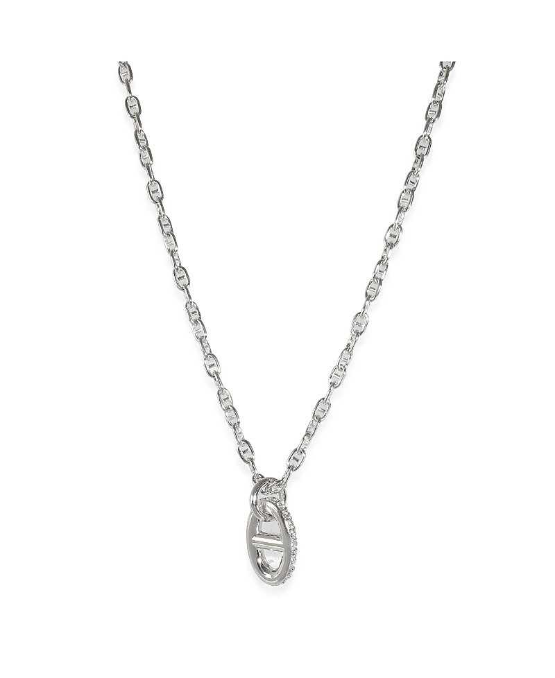 Pre-Owned HERMES Farandole 18K White Gold Pendant | Bloomingdale's (US)