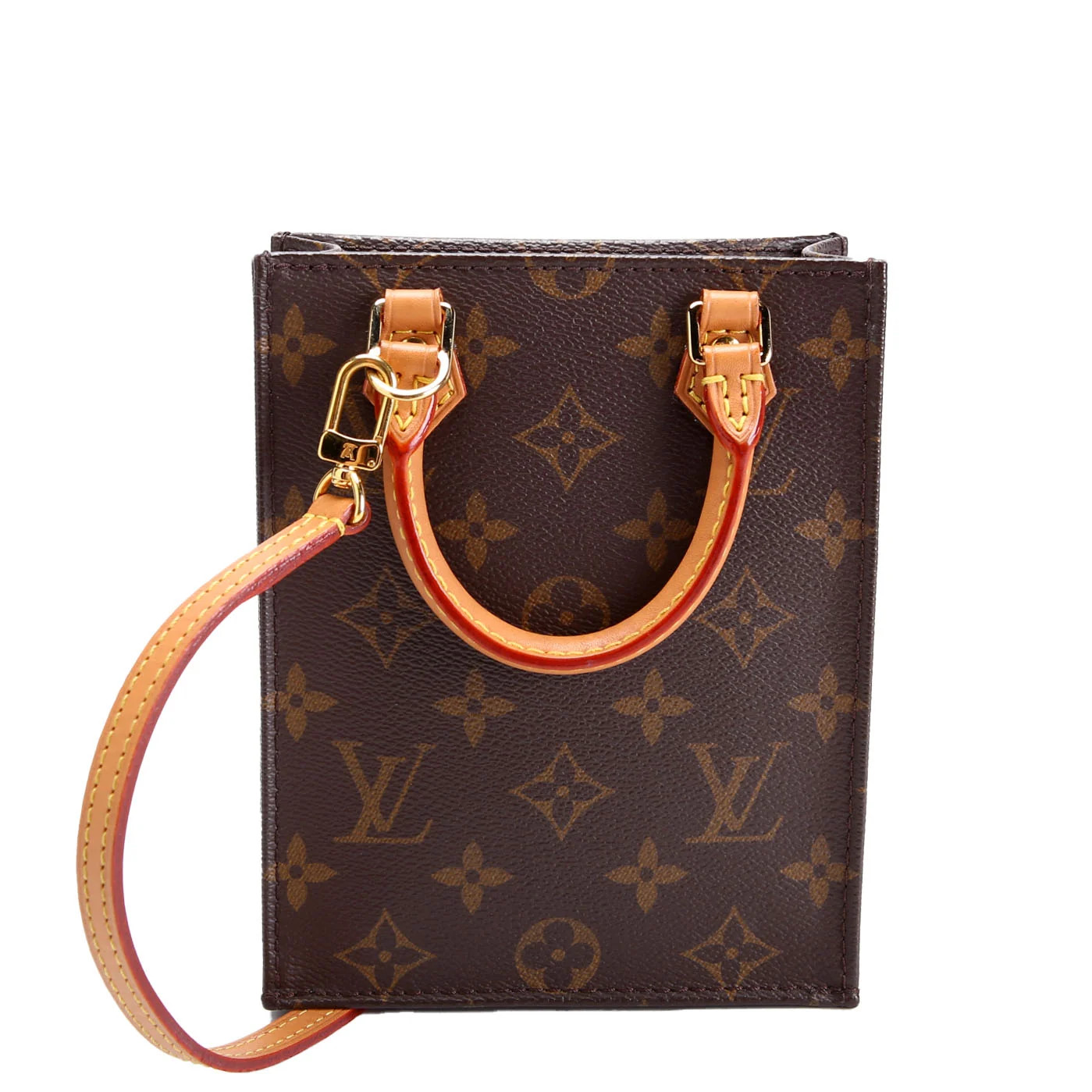Petit Sac Plat Monogram | Keeks Designer Handbags