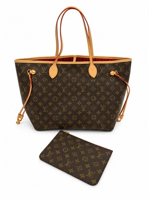 Louis Vuitton monogram mm neverfull brown medium bag | eBay | eBay US