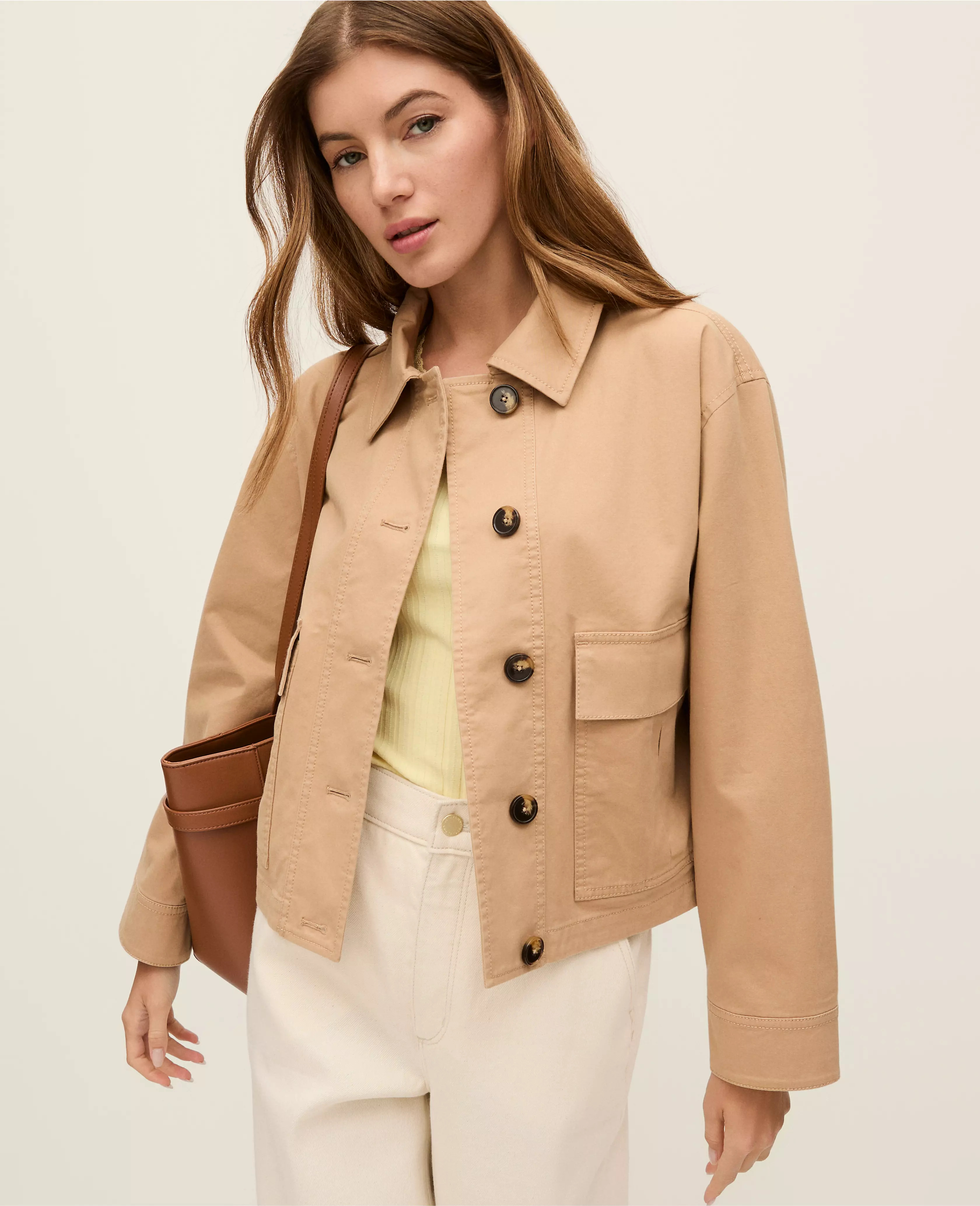 Weekend Collection Shirt Jacket | Ann Taylor