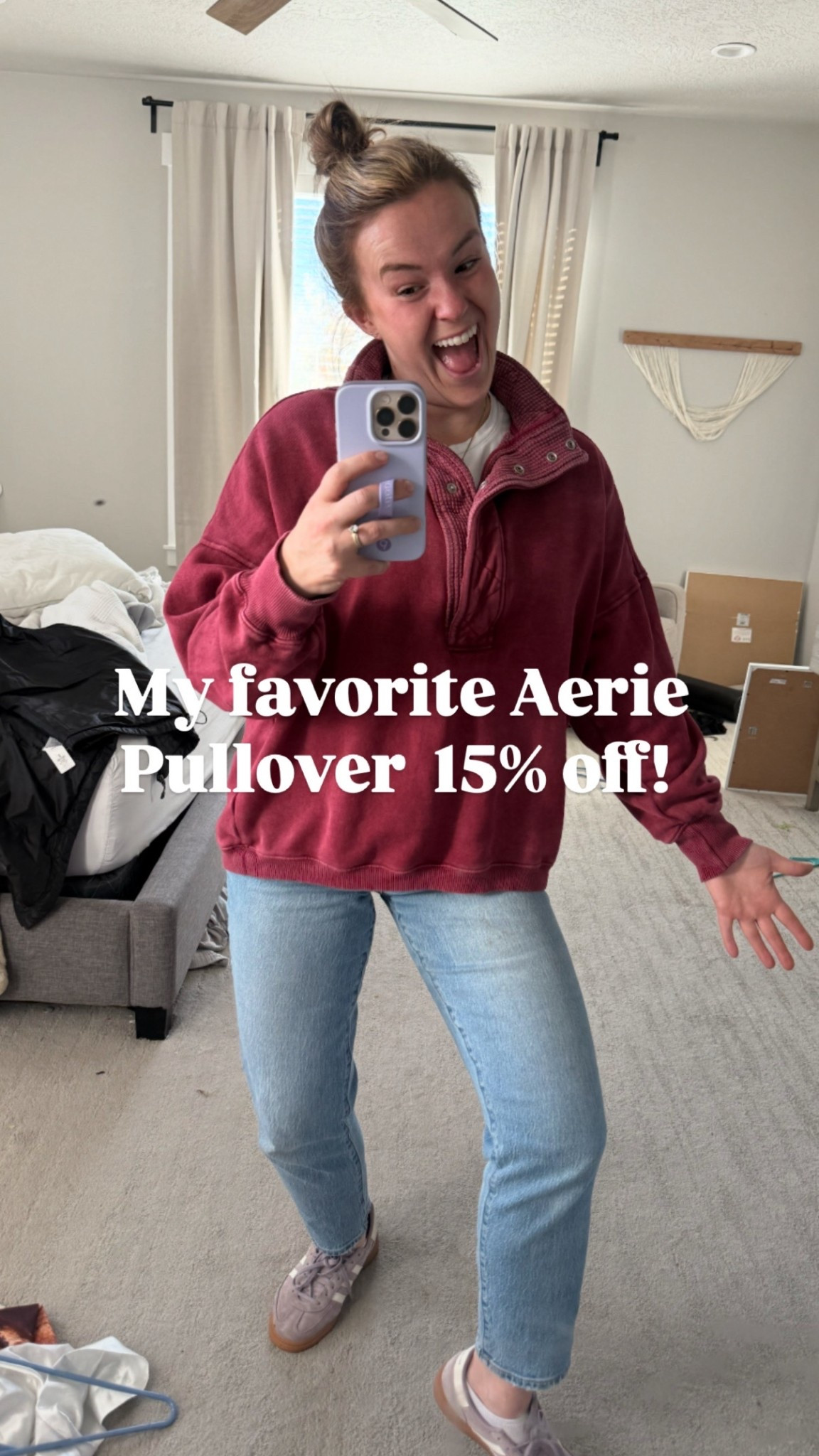 Sale runs through today: 10/31. It fits very oversized! I sized down. I ordered the green this year!

#LTKSaleAlert #LTKSeasonal #LTKFamily