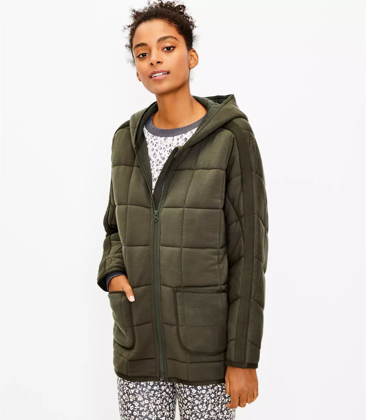 Lou & Grey Signature Softblend Quilted Jacket | LOFT