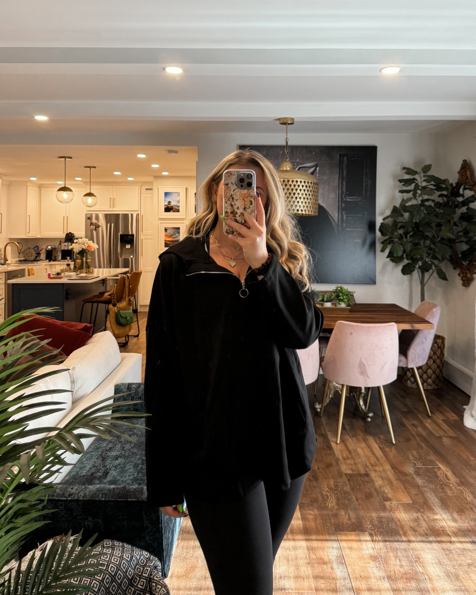 Oversized hoodie, super soft, wearing an XL 

#LTKFitness #LTKMidsize #LTKActive