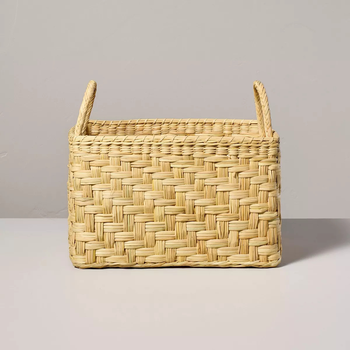 Rectangular Woven Storage Basket - Hearth & Hand™ with Magnolia | Target