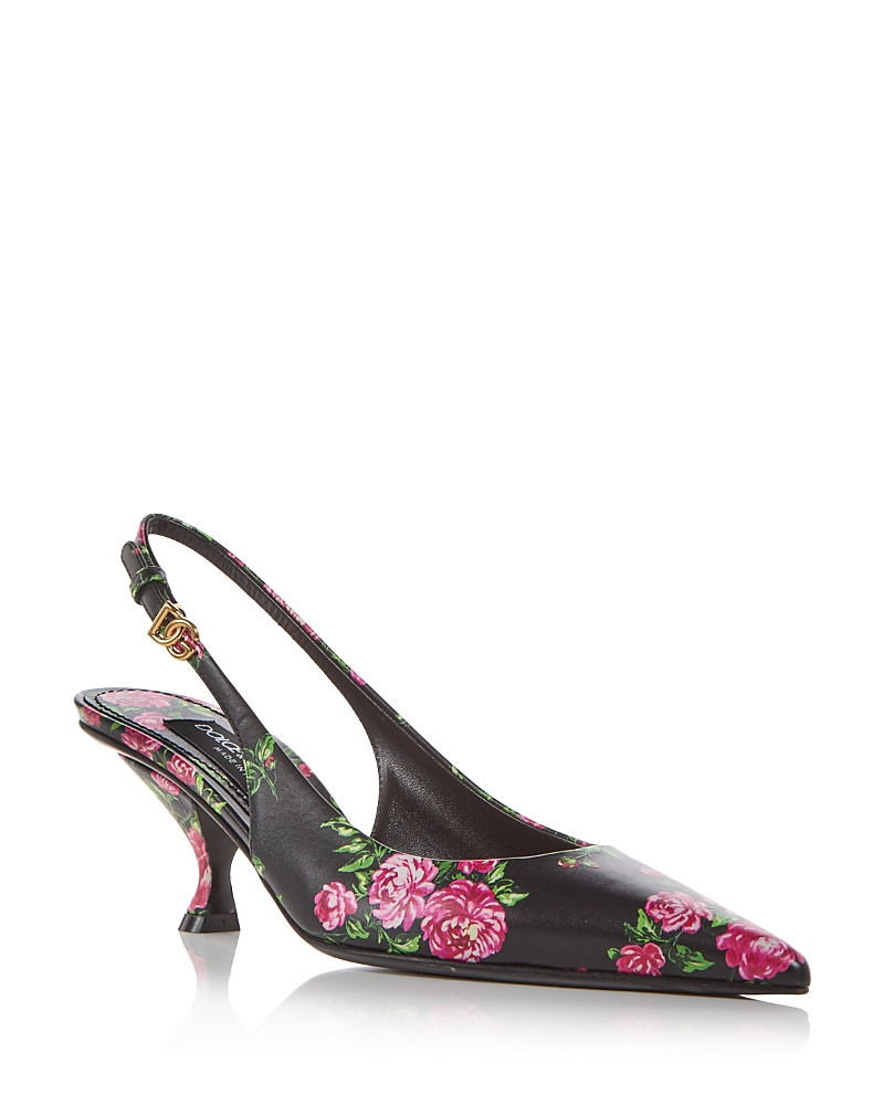 Dolce & Gabbana Women's Lollo Slingback Pumps | Bloomingdale's (US)
