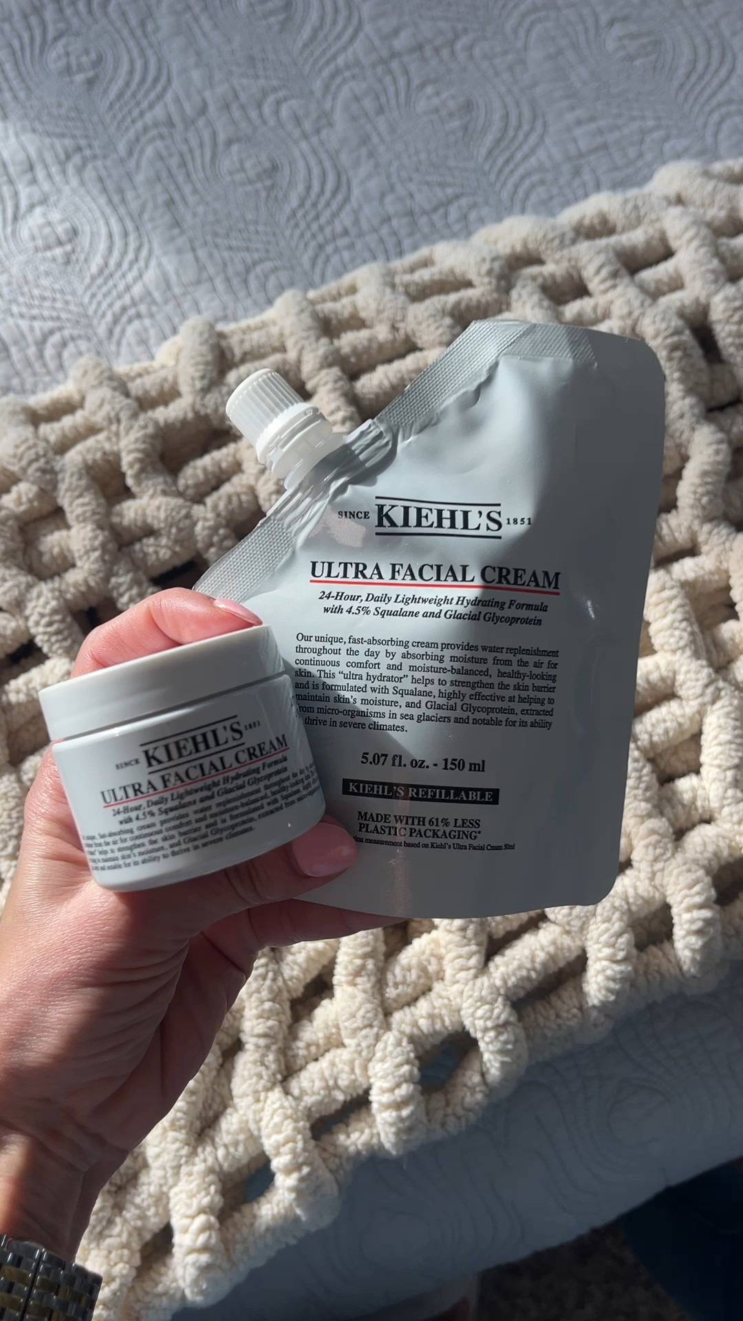 Kiehl’s is on sale today 50% off as part of Ulta’s 21 Days of Beauty sale.

The Ultra Facial Cream 50ml (was $39, now $19.50) and Refill pack (was $70, now $35) are both half off - today only though!

#kiehls #giftedbykiehls

#LTKFindsUnder50 #LTKBeauty