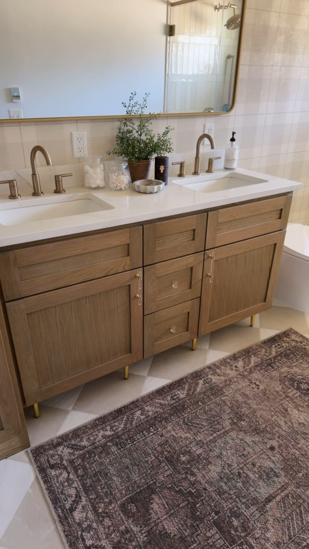 My bathroom vanity is custom made but my hardware is from Amazon and such a great buy! 

#LTKSaleAlert #LTKHome