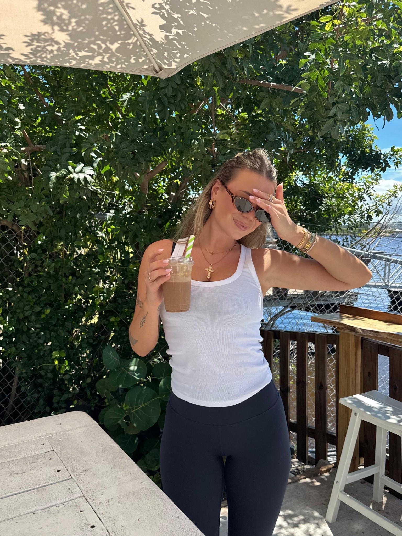 coffee run outfit deets ☕️🤍

#LTKU #LTKActive