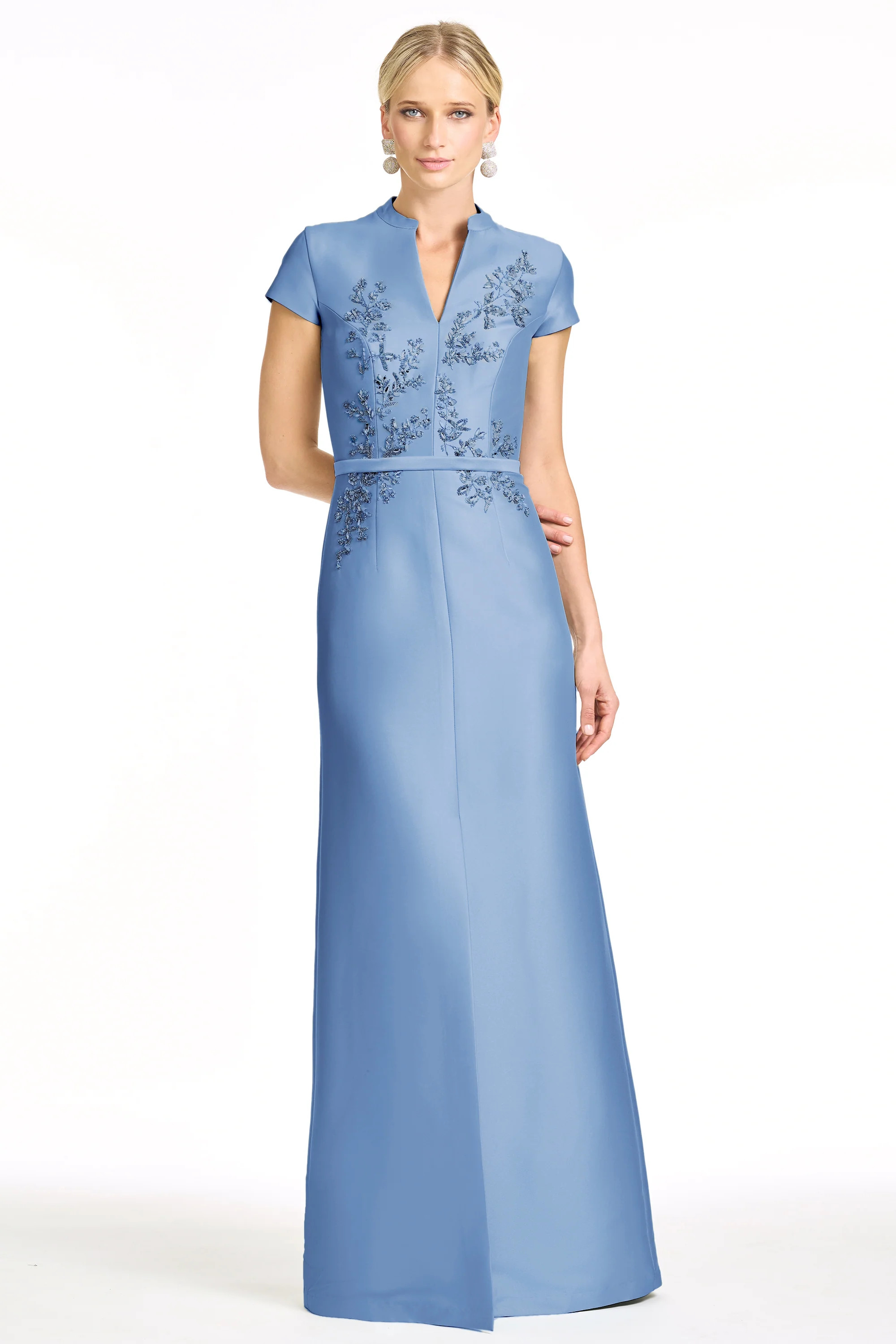 EMBELLISHED CHARLOTTE GOWN - OPAL | Sachin and Babi