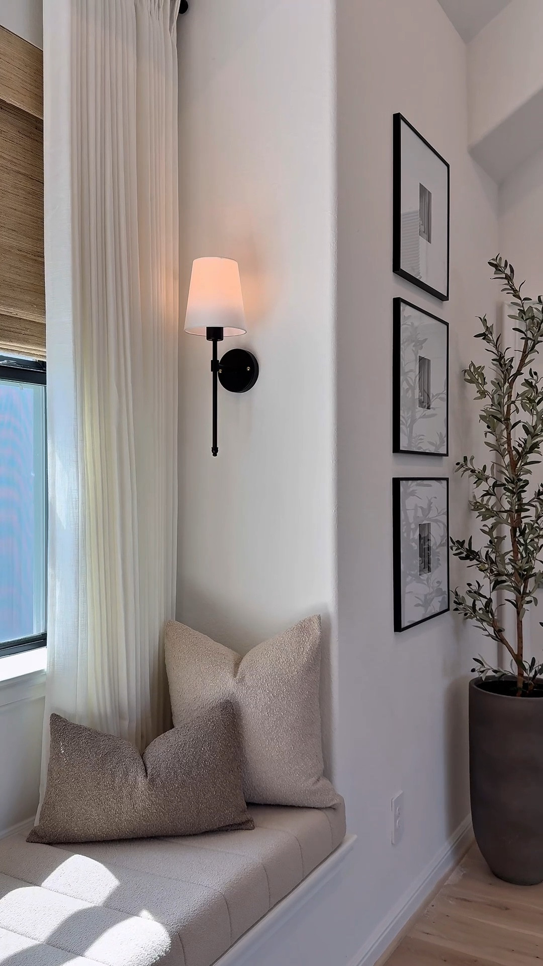 Total game changer! 🙌 These waterproof cushions are fully customizable—even down to the thickness. Choose from 12 colors, 2 shapes, 6 thicknesses, and 99+ sizes to get the perfect fit for your space.

✨ My design picks:
	- Cushion: 4.5” thickness, Beige 2
	- Blinds: Color #Ln36 Beige, Inside Mount, 100% Blackout White Liner, No Edge Binding
	- Curtains: Natural, 40W x 84L

Create your perfect combo and style your space your way! ✨
👉 Tap the link to shop and customize yours today!

#LTKSaleAlert #LTKStyleTip #LTKHome