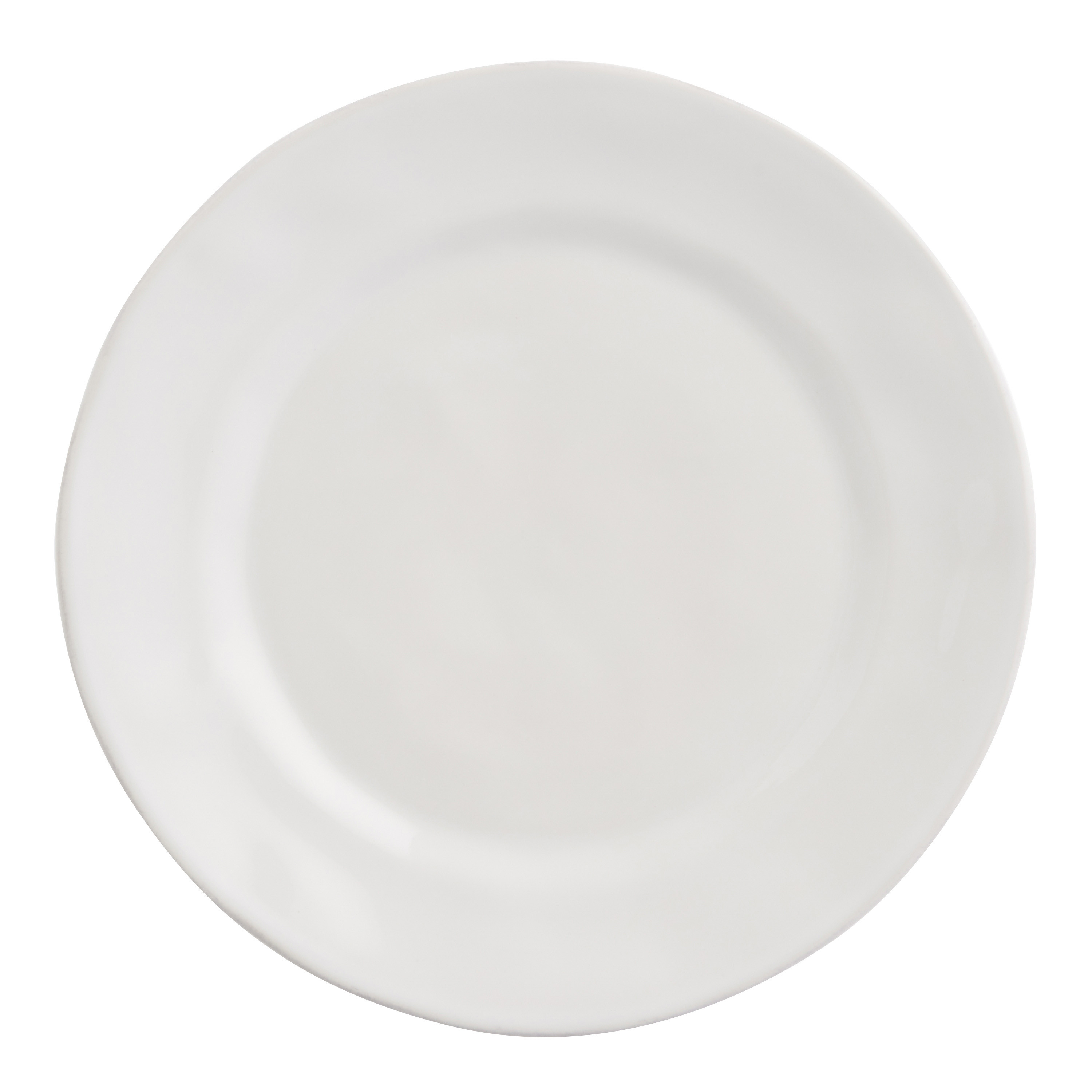 Prado White Reactive Glaze Dinner Plate | World Market