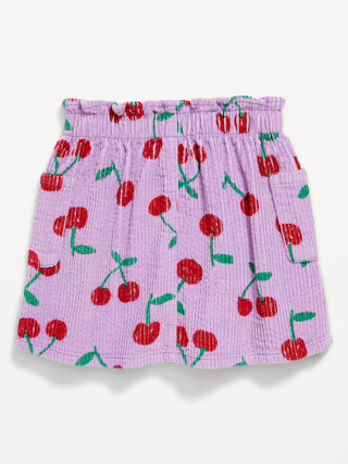 Printed Corduroy Pocket Skirt for Toddler Girls | Old Navy (US)
