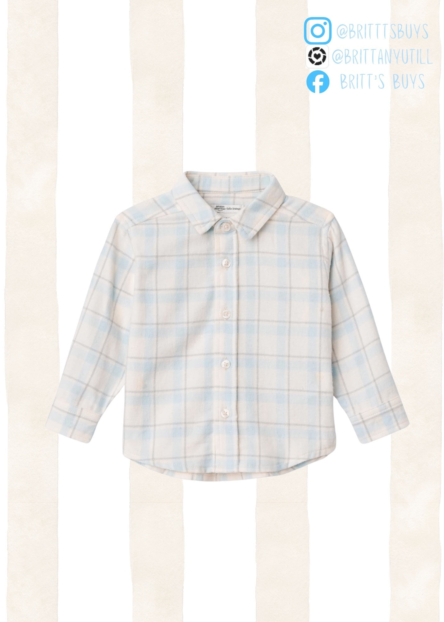 $14 boys flannel button down! 

#LTKHoliday #LTKKids #LTKBaby