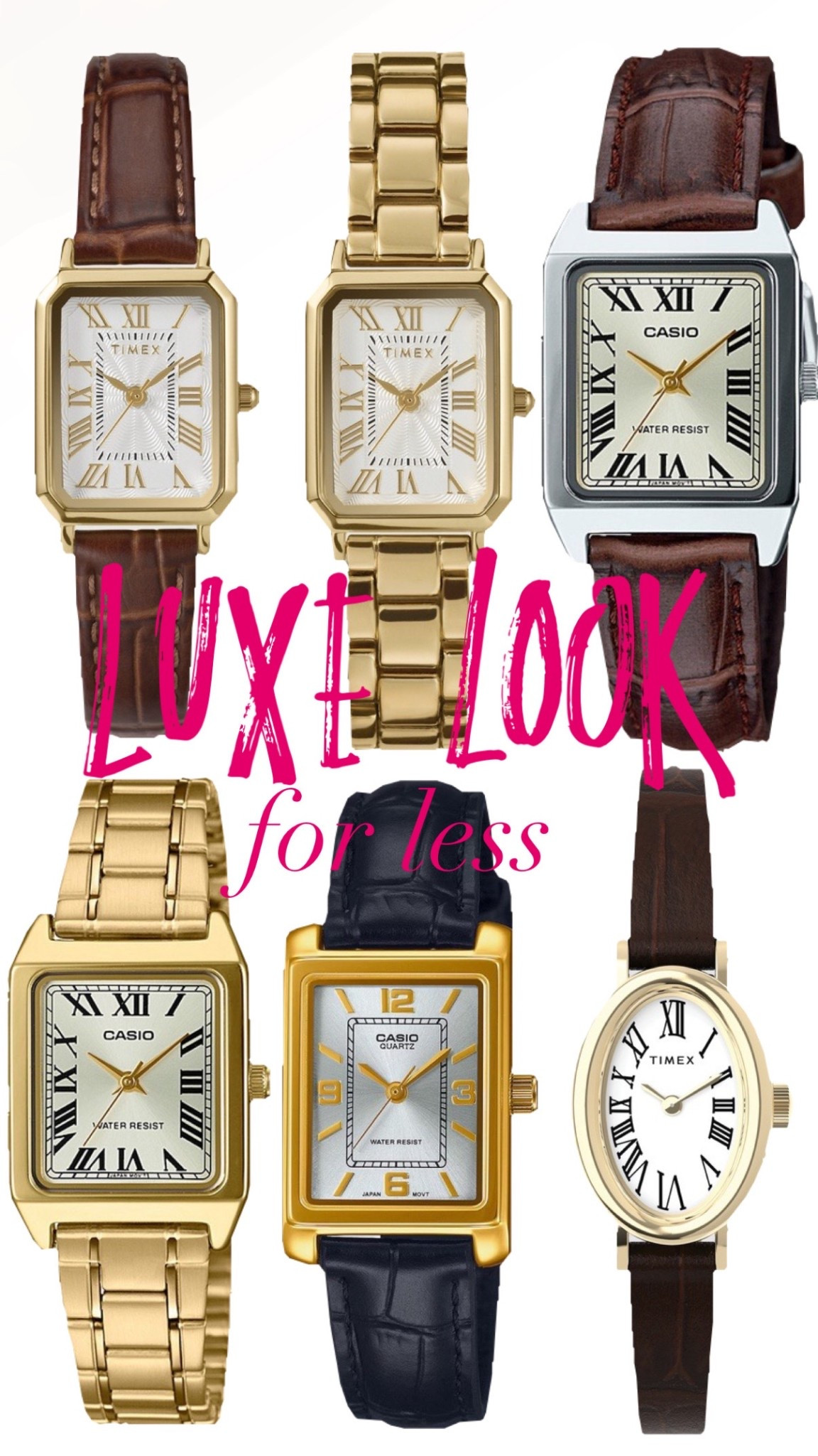 Get the luxe watch look for less with these beauties from #theiconic

#LTKaustralia #LTKstyletip #LTKsale
