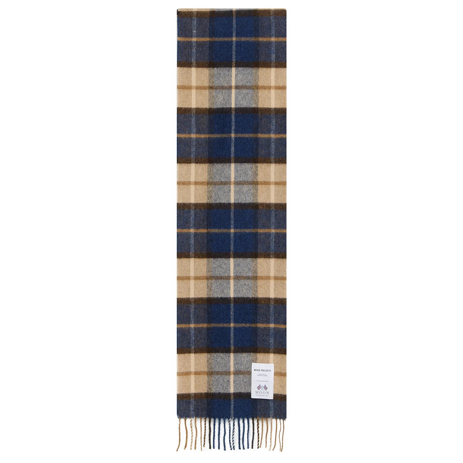 Norse Projects Norse Moon Merino Lambswool Checked Scarf | END. Clothing